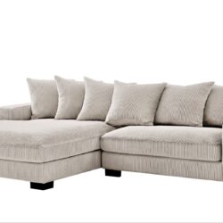 Luxe - Oversized 2 Piece Left Facing Sectional Couches For Living Room, L Shaped Sofa With Chaise - Ivory