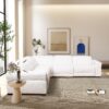 Yohan - Reclining Sectional Sofa - White - Image 5