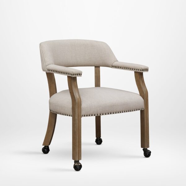 Monroe - Dining And Game Chair - Beige