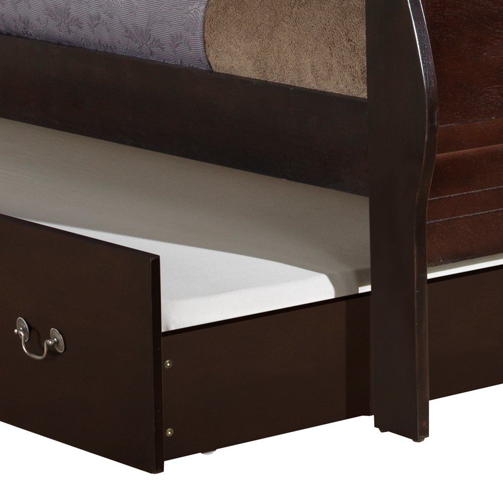 Full Trundle Bed For Optimal Comfort Elegant - Cappuccino - Image 7