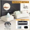 Light Oversized Modular Sectional Sofa Set - Beige - Image 18