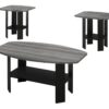 Table Set, Coffee, End, Side, Accent For Living Room, Transitional (Set of 3) - Black - Image 6