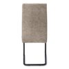 Dining Chair, Side, Upholstered For Dining Room, Contemporary (Set of 2) - Taupe - Image 5
