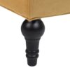 Lewis Bolster - Arm Entryway Bench - Gold - Image 9