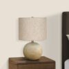Lighting, Table Lamp, Concrete, Resin, Contemporary - Beige - Image 5