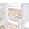 Full Over Full Bunk Bed With Twin Size Trundle - White - Image 7