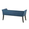 Welburn Accent Bench With Low Back And Flared Arms - Blue - Image 7
