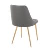 Marche - Contemporary / Dining Chair (Set of 2) - Gold / Gray - Image 4