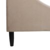 Aspen - Queen Vertical Tufted Modern Headboard Platform Bed Set - Mink Beige - Image 6