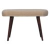 Boucle Nordic Bench - Honey Caramel - Image 9