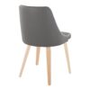 Marche - Contemporary / Dining Chair (Set of 2) - Natural / Gray - Image 4