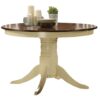 Dylan - 5 Pieces Dining Room Set - Cream / Oak - Image 2