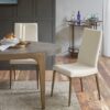 Captiva - Dining Side Chair With Upholstery (Set of 2) - Cream - Image 2