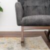 Alistair - Rocking Chair - Brown / Dark Gray - Image 5
