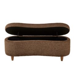 Flip Top Storage Bench - Chocolate