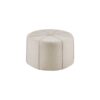Oversized Ottoman Large Cocktail Ottoman - Cream - Image 5