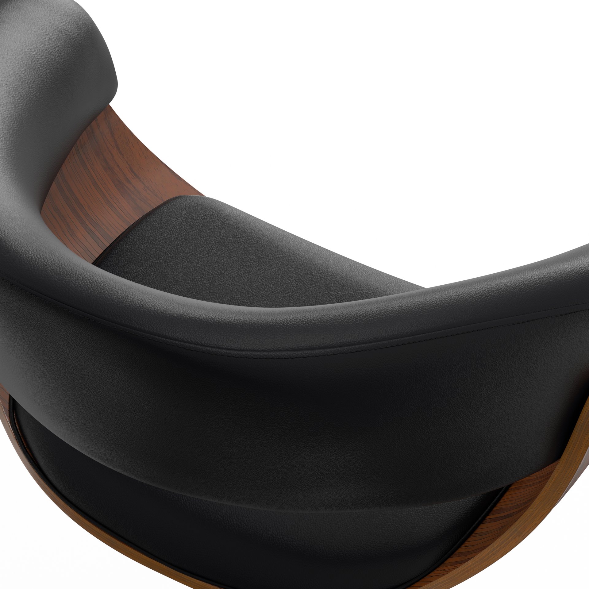 Sheldon - Adjustable Swivel Bar Stool - Black - Image 6