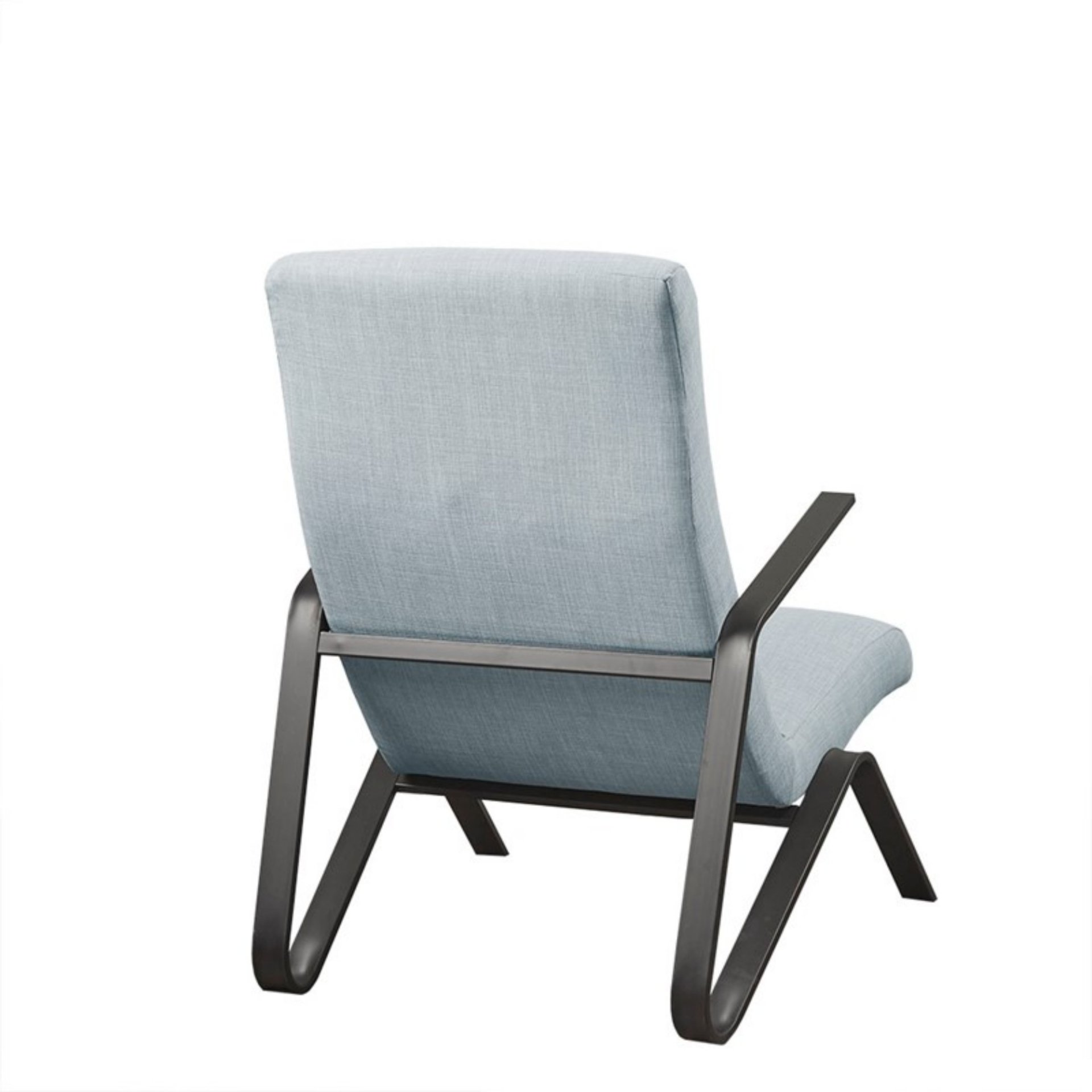 Manhattan - Accent Chair With High Back Support - Light Blue - Image 6