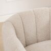 360° Swivel Pumpkin Shape Club Armchair - Wheat - Image 10