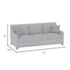 Honra - Sofa - Gray - Image 7