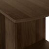 Computer Desk, Home Office, Corner, Storage Shelves, L Shape, Laptop, Contemporary & Modern - Walnut - Image 6