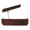 Indira Floating Console Table - Walnut - Image 9