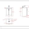 Kyle - Laundry Cabinet With Faucet And Stainless Steel Sink - White - Image 9