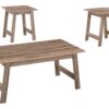 Table Set: Coffee, End, Side, Accent, Living Room, Transitional (Set of 3) - Taupe - Image 6