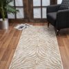Elegance - 2'7" X 7'3" Area Rug - Gold - Image 4