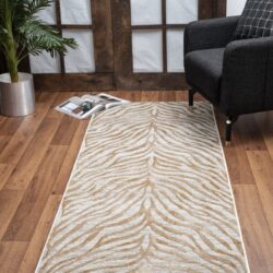 Elegance - 2' X 3' Area Rug - Gold, Polyester