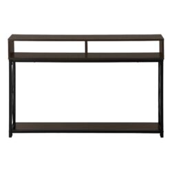 Accent Console Table For Entryway, Modern - Espresso