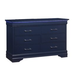 Charlston - Dresser With LED - Blue