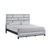 Glasgow - Queen Bed With Bold Accents - White - Image 3