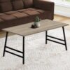 Table, Rectangular, Contemporary And Stylish - Taupe - Image 9