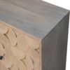 Hourglass Carved Cabinet - Marble - Image 10