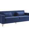 Aesthetic Sofas For Living Room, 3 Seater Couch With Classic Modern Appeal And Luxurious Soft Comfort, Easy To Maintain - Blue - Image 17