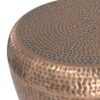 Preston - Metal Side Table - Antique Copper - Image 7