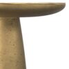 Dominique - Cast Aluminum Side Table - Brown - Image 8