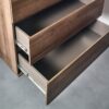 Liv - 4 Drawer Contemporary Wood Chest In With Soft Closing Drawers And Water Resistant - Brown - Image 6