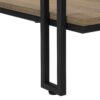 Accent Console Table For Entryway, Contemporary And Modern - Taupe / Black - Image 7