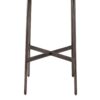 Renu - Round Bar Table With Industrial Charm - Light Brown - Image 4