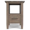 Ela - Narrow End Table - Brown - Image 6