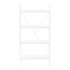 Bookshelf, Bookcase, 4 Tier, Office, Bedroom, Contemporary, Modern - White - Image 12