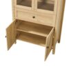 Vintage Dome Cabinet With High Quality Materials And Large Storage Space In - Natural - Image 7