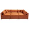 Uptown - Modular Sofa - Burnt Orange - Image 14