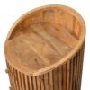Soba - Bedside Table, 4 Drawer - Oak - Image 7