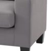 Modern Sofa With Casual Elegance - Gray - Image 4