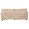 Upholstered Oversized Double Chaise Lounge Sofa With USB Ports And Cup Holders - Champagne - Image 16