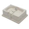 Rectangular Undermount Bathroom Sink & Overflow - White - Image 5