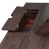Monroe - Desk - Distressed Charcoal Brown - Image 3